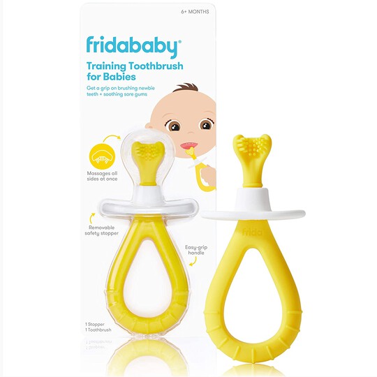 Fridababy - Training Toothbrush With Soft Silicone Bristles image number 1
